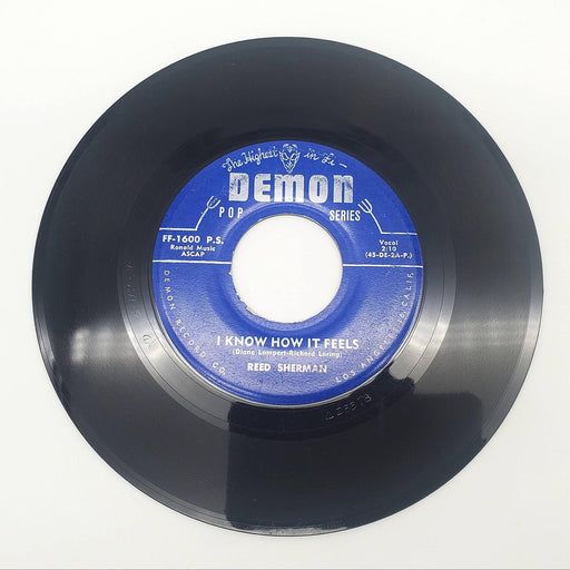 Reed Sherman Don't Call Me I'll Call You Single Record Demon 1958 FF-1600 2