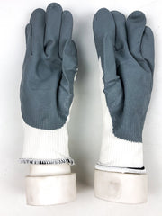 Palm Coated Work Gloves Large 12 Pairs Nitrile 15 Gauge Knit MCR Safety 9674 3