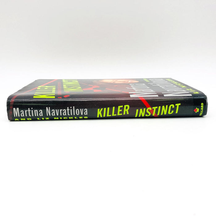 Killer Instinct HC Martina Navratilova 1997 Jordon Myles Mystery 1st Edition 3