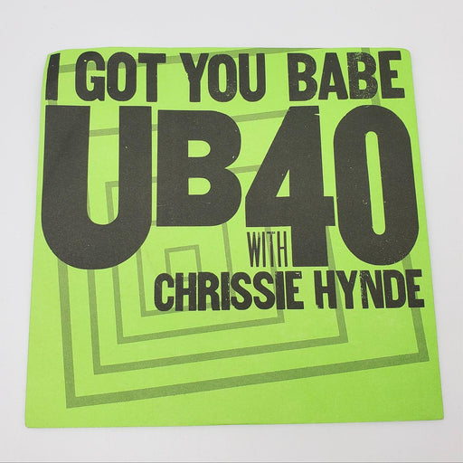 UB40 I Got You Babe Single Record A&M 1985 AM-2758 Reggae Pop 1