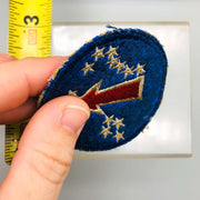 WW2 US Army Patch Forces Pacific Ocean Area Red Arrow White Star Shoulder SSI 3 4