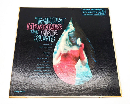 The Three Suns Twilight Memories 33 RPM LP Record RCA 1960 LPM-2120 1