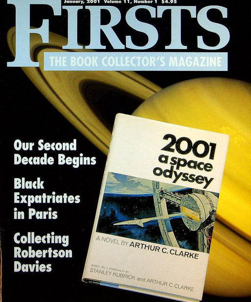 Firsts Magazine January 2001 Vol 11 No 1 Collecting Robertson Davies 1