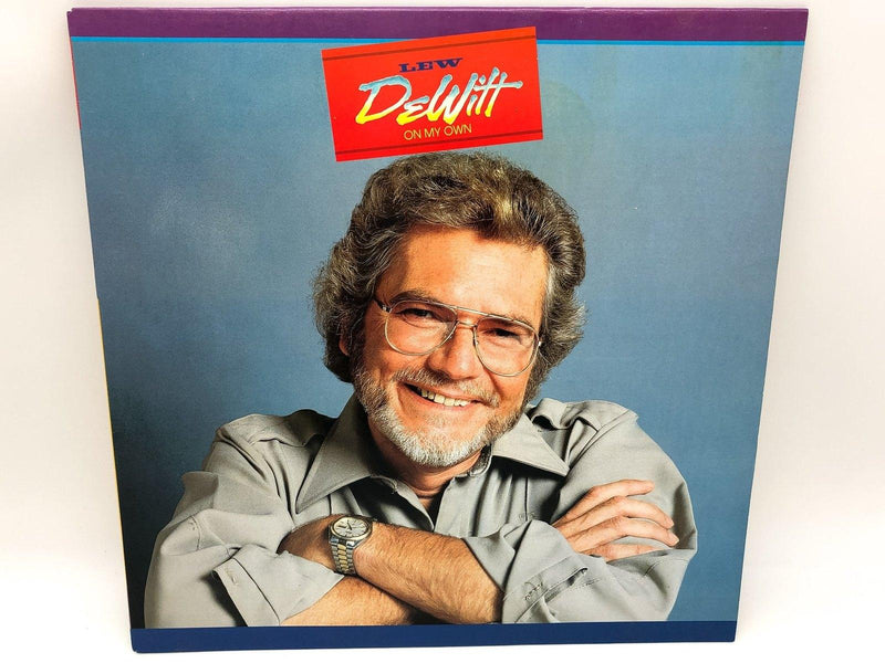 Lew DeWitt On My Own Record 33 RPM LP 671018-1 Compleat Entertainment 1985 1