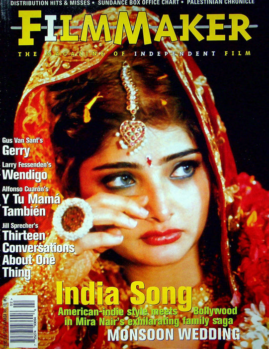 Filmmaker Magazine Winter 2002 India Bollywood Mira Nair Monsoon Wedding Copy 2