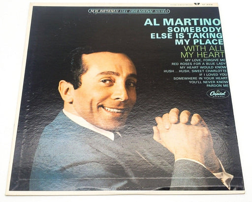 Al Martino Somebody Else Is Taking My Place 33 RPM LP Record Capitol 1965 1