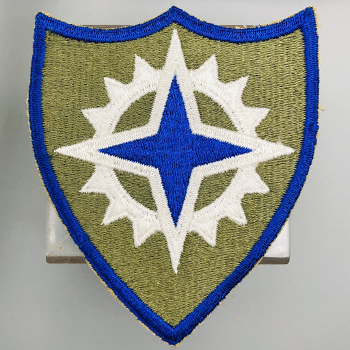 WW2 US Army Patch 16th Corps European Theater Embroidered No Glow Cut Edge 1