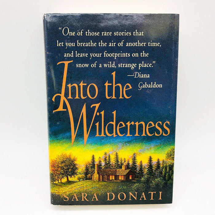 Into The Wilderness Sara Donati Hardcover 1998 1st Edition Rural Teacher 1700s 2