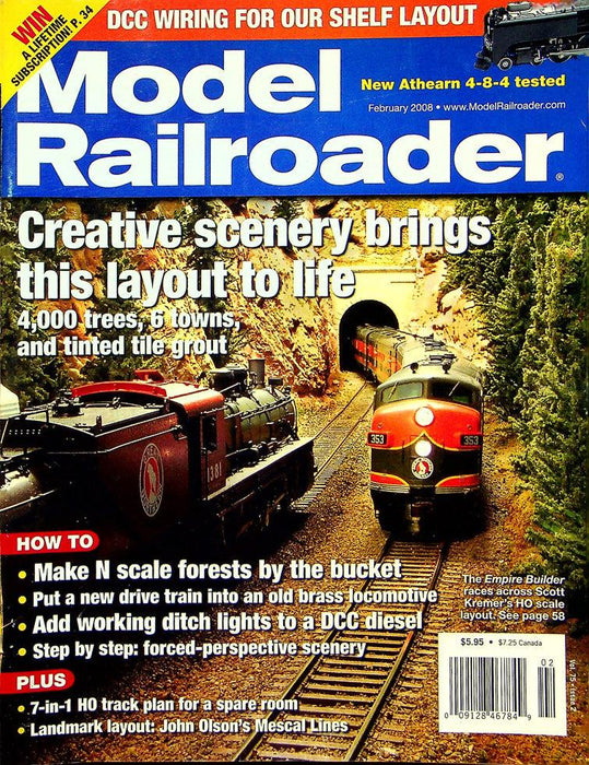 Model Railroader Magazine February 2007 Vol 74 No 2 Plenty Of Operation