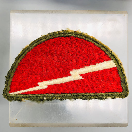 WW2 US 78th Infantry Division Patch Lightning European Theater Embroidered 1