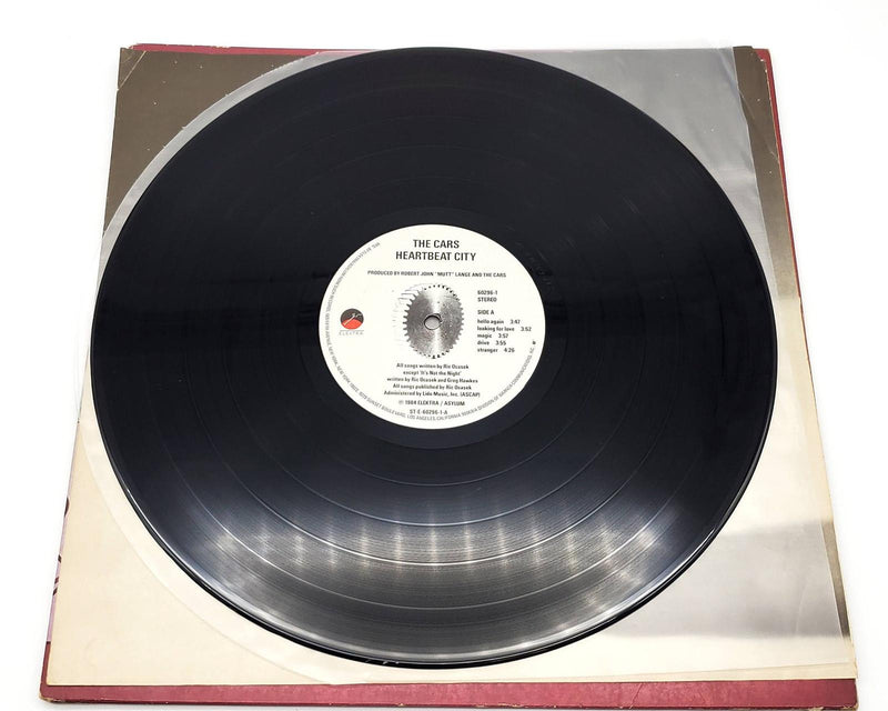 The Cars Heartbeat City 33 RPM LP Record Elektra 1964 60296-1 6