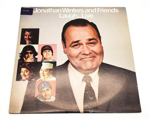 Jonathan Winters And Friends Laugh Live 33 RPM Double LP Record Columbia 1973 1
