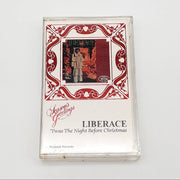 Liberace Twas The Night Before Christmas Cassette Tape Rudolph Records RR 1301 1