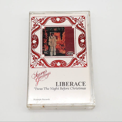 Liberace Twas The Night Before Christmas Cassette Tape Rudolph Records RR 1301 1