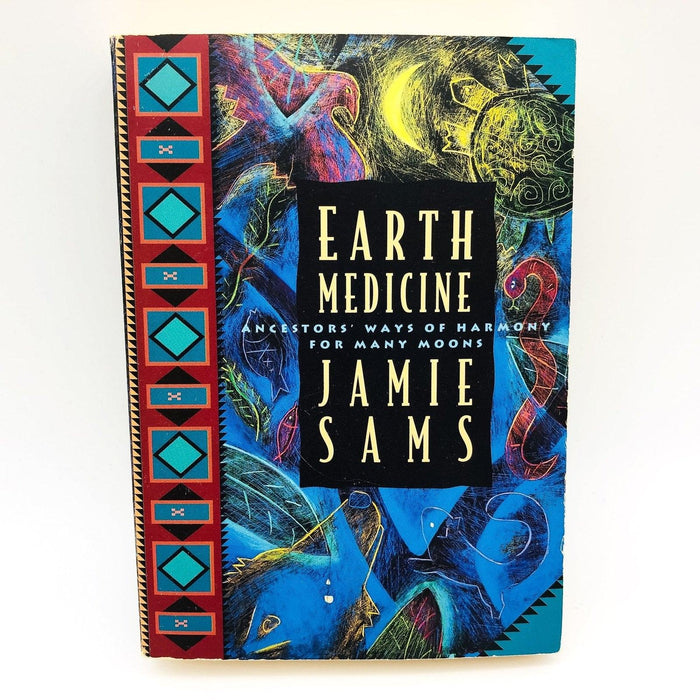 Earth Medicine Paperback Jamie Sams 1994 Native American Indians Religion Myths 1