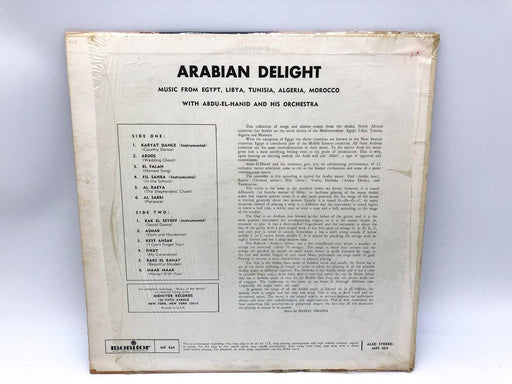 Abdu-El-Hanid Arabian Delight! Record 33 RPM LP MF 434 Monitor 2