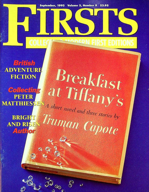 Firsts Magazine September 1993 Vol 3 No 9 Collecting Peter Matthiessen 1