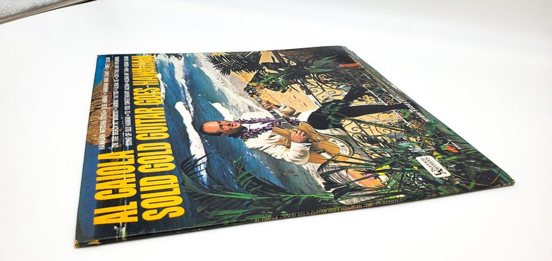 Al Caiola Solid Gold Guitar Goes Hawaiian 33 RPM LP Record United 1965 3