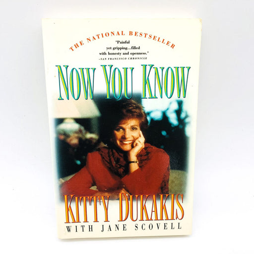 Now You Know Paperback Kitty Dukakis 1990 Michael Governor Massachusetts Wife 1