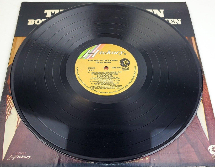The Plainsmen Both Sides Of The Plainsmen 33 RPM LP Record Hickory 1974 4
