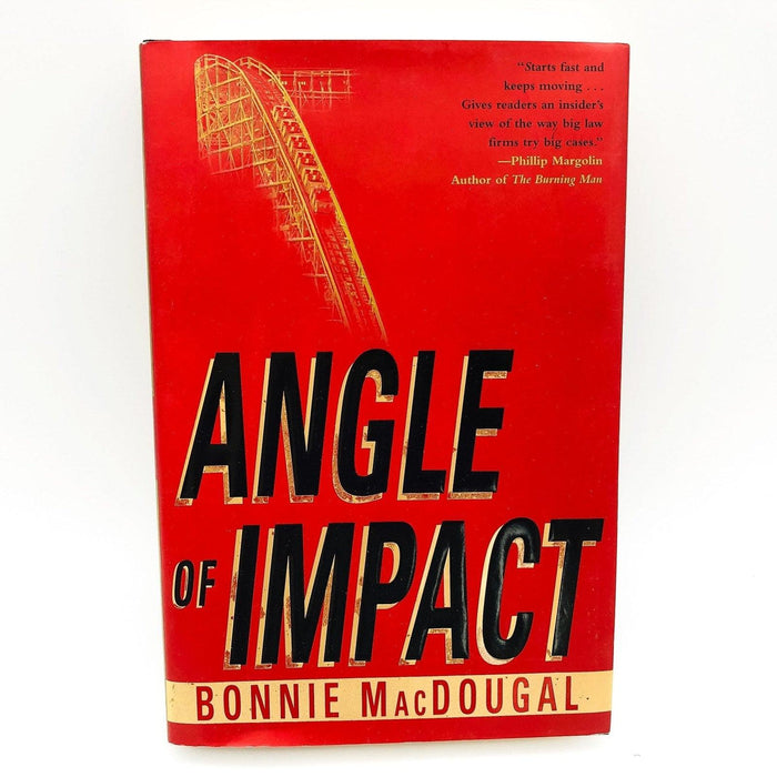 Angle Of Impact Hardcover Bonnie MacDougal 1998 Airplane Crash Civil Lawsuit 1