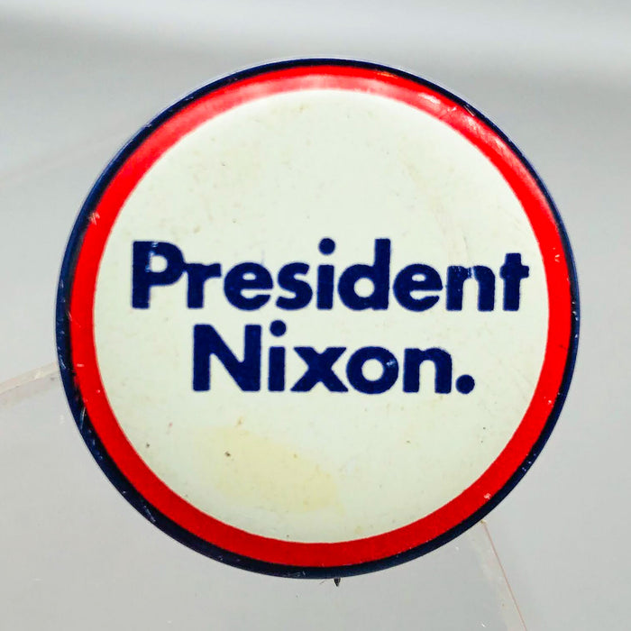 President Nixon Button Pin 1" Vintage Political Campaign Watergate COADCO 1