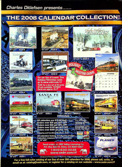 Railfan & Railraod Magazine September 2007 Vol 26 No 9 Railfan To Chattanooga