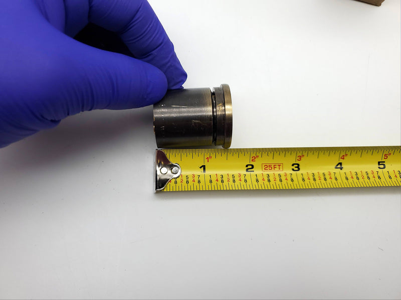 Schlage Mortise Lock Cylinder 22-064 E Keyway 1.5" Length Antique Brass NOS