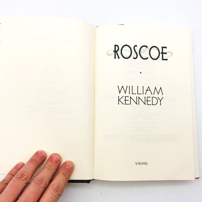 Roscoe Hardcover William Kennedy 2002 1st Edition Albany New York Politicians 7