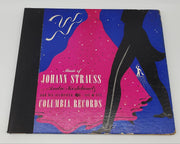 Music Of Johann Strauss 3x 12" Shellac Records Columbia Masterworks 1941 M-481 1