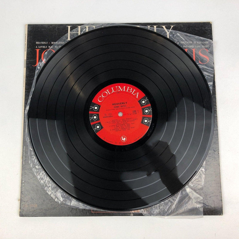 Johnny Mathis Heavenly Record 33 RPM LP CL 1351 Columbia 1962 6