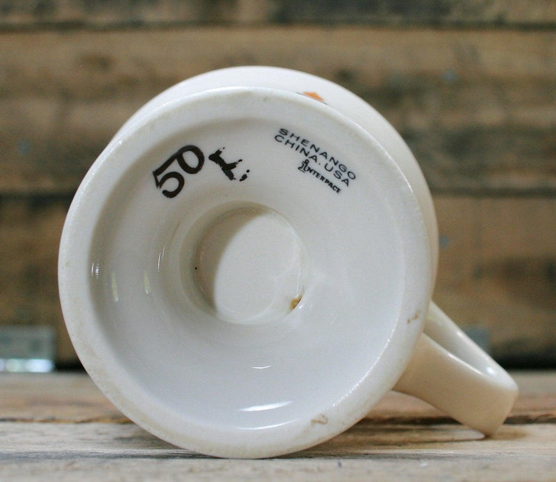 Motor Inn Coffee Mug Pedestal Hospitality Restaurant Ware Shenango Interpace 7