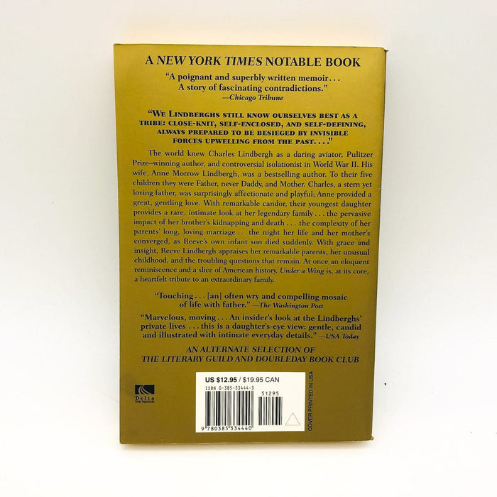 Under A Wing Paperback Reeve Lindbergh 1999 Daughter Charles Lindbergh Family 2