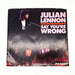 Julian Lennon Say You're Wrong 45 RPM Single Record Atlantic Records 1985 1