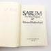 Sarum Hardcover Edward Rutherford 1987 Stonehenge England Historical 1st Edition 7