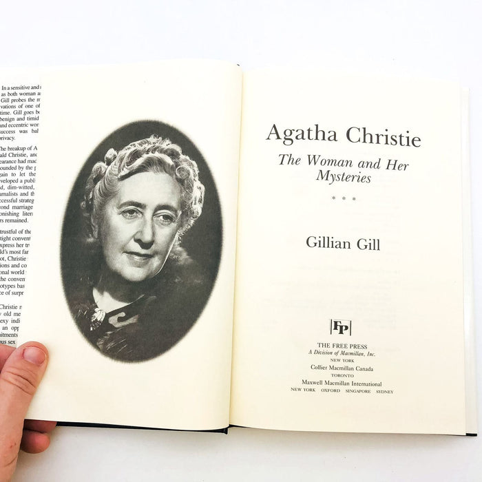 Agatha Christie The Woman And Her Mysteries Hardco Gillian Gill 1990 1st Edition 7