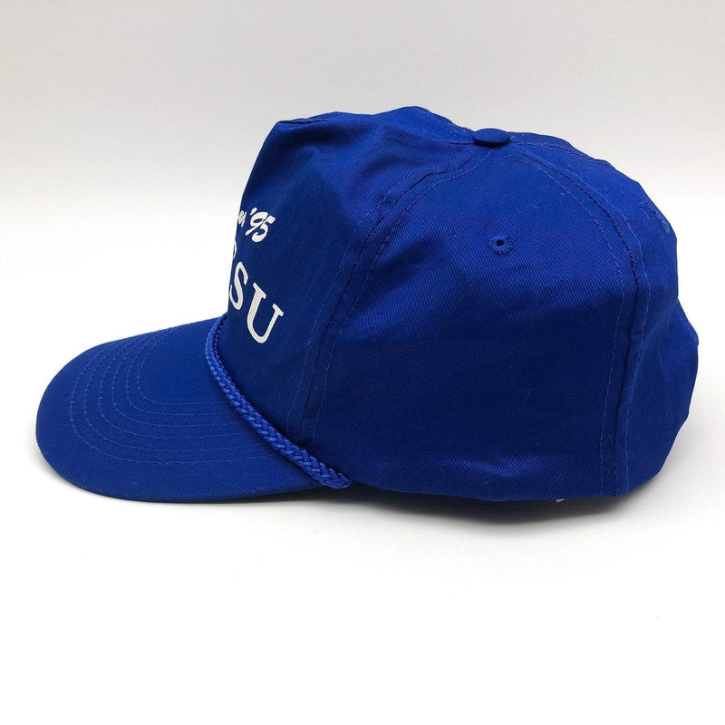 Vintage Yaesu Trucker Hat Snapback Ham Radio Dayton Ohio 1995 Blue Cobra Cap 1 3