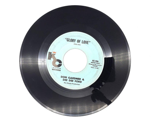 Don Gardner Glory Of Love 45 RPM Single Record KC Records 1963 KC-106 1