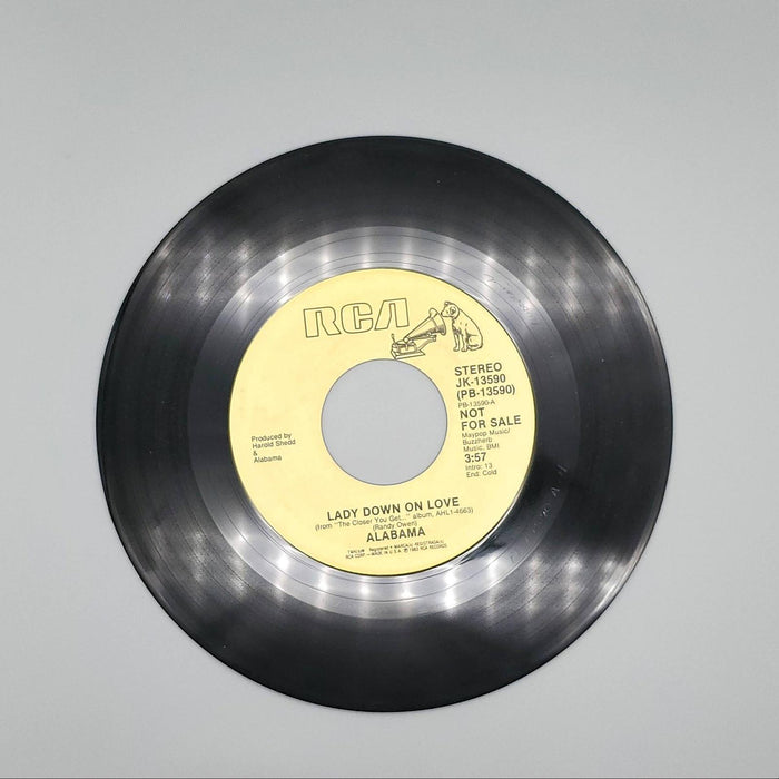 Alabama Lady Down On Love Single Record RCA 1983 JK-13590 PROMO 2