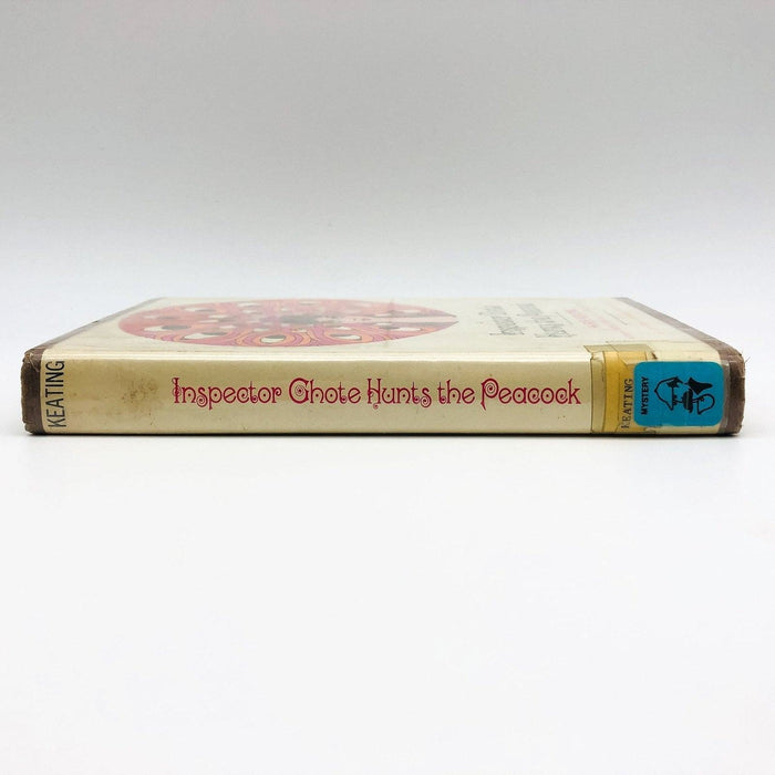 Inspector Ghote Hunts the Peacock Hardcover H R F Keating 1968 Ex Library 1st Ed 3