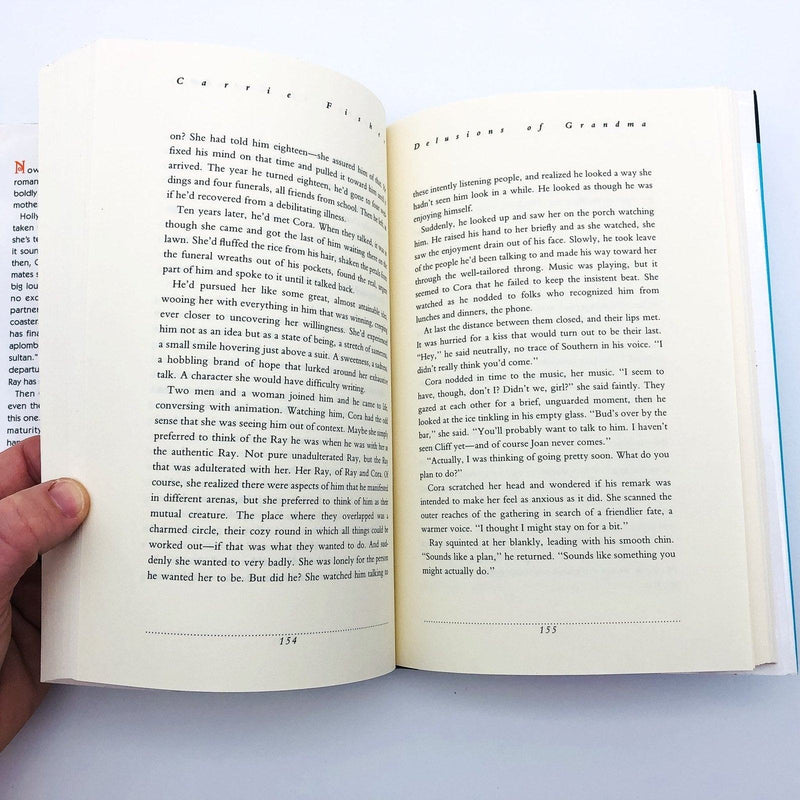 Delusions of Grandma Hardcover Carrie Fisher 1994 Actress Hollywood Pregnant 9