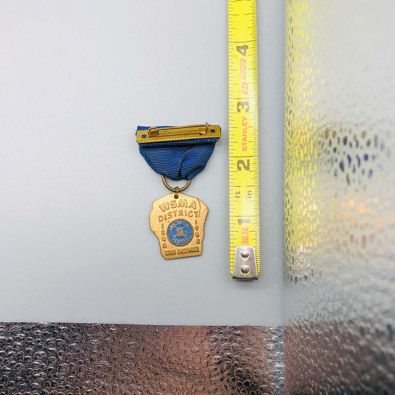 Wisconsin School Music Association Medal Pin Award WSMA Centennial Festival 1948