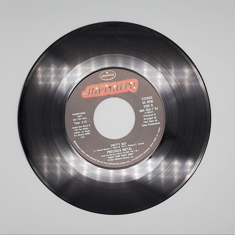 Precious Metal Bad Guys Single Record Mercury 1985 884 363-7 DJ PROMO 2