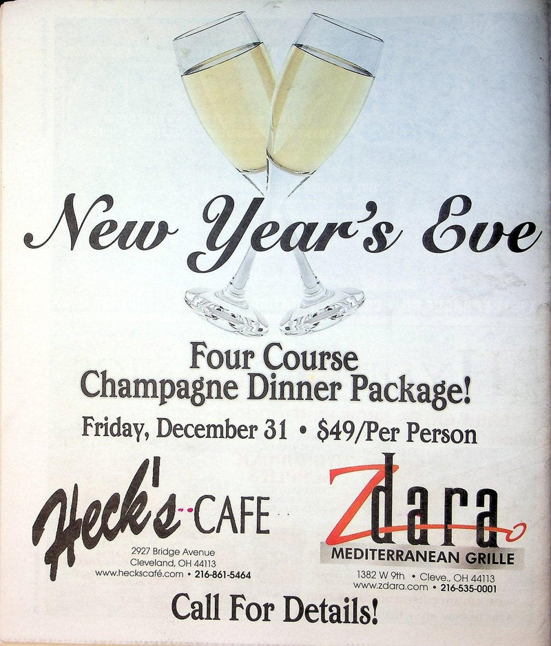 Cleveland Scene Magazine December 2010 No 25 Green Day KISS Atheists Christmas 4