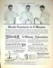 1917 Paige Detroit Motor Co. Six-51, Six-46 Print Ad 14"x11" 2