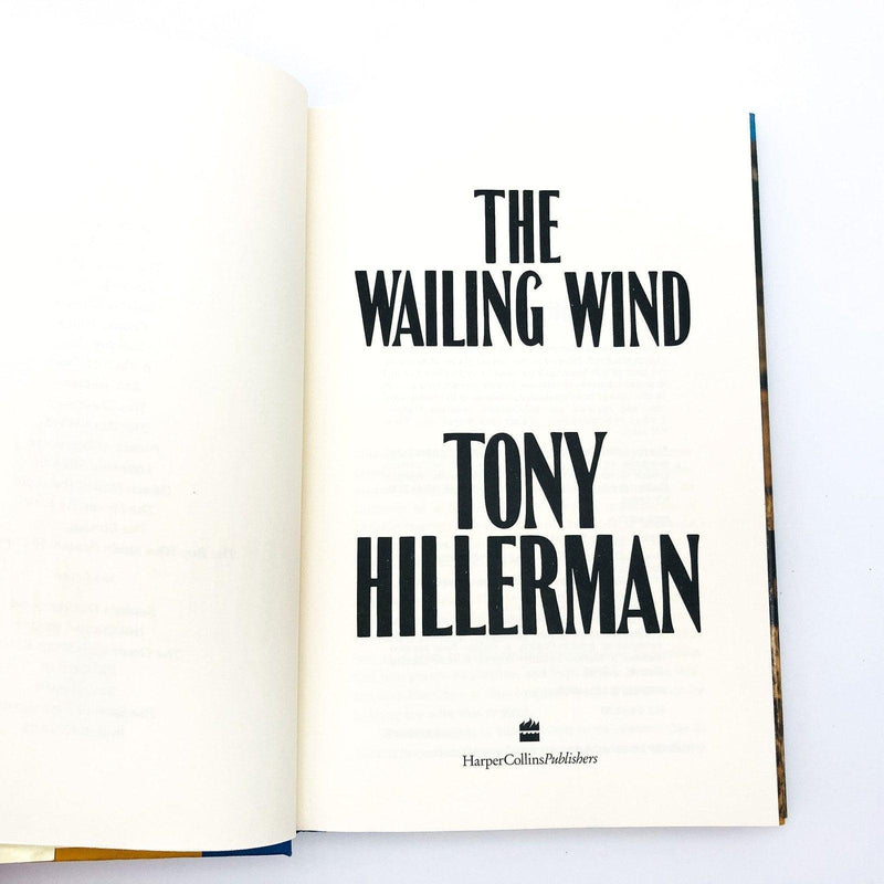 The Walking Wind Hardcover Tony Hillerman 2002 FBI Serial Killer Murder Crime 7