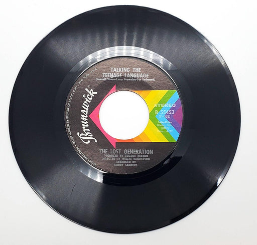The Lost Generation Talking The Teenage Language 45 Single Record Brunswick 1971 1