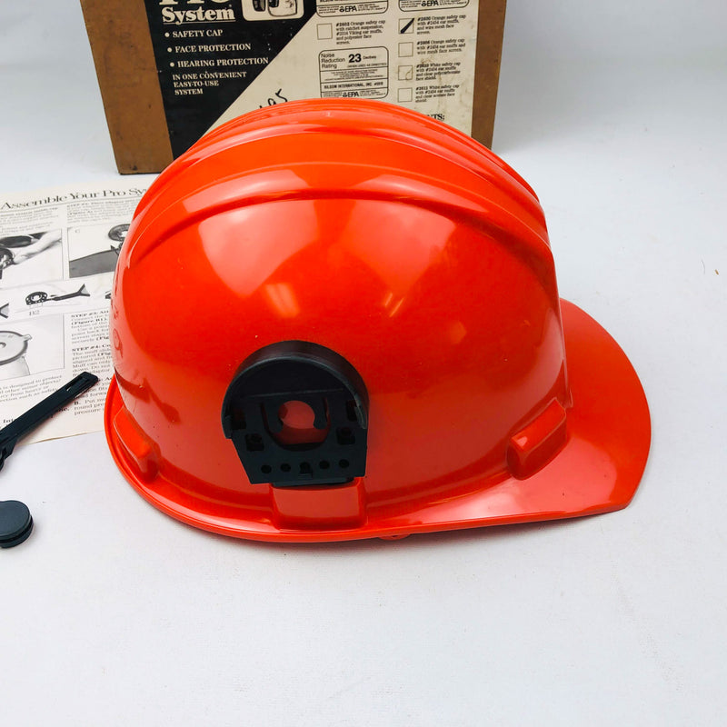Bilsom Safety Cap Hard Hat Face Shield Pro System Bullard 5100-Noble Missing