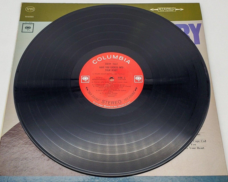 Jerry Vale Have You Looked Into Your Heart 33 RPM LP Record Columbia 1965 Copy 1 6