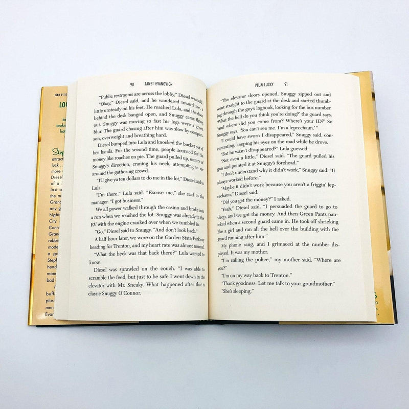 Plum Lucky Hardcover Janet Evanovich 2008 Gambling Romance Theft Road Trip 1st E 9